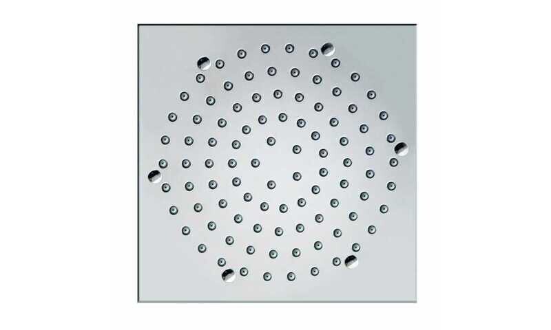 BOSSINI I00720 SOFFIONE DOCCIA CUBE QUADRO 210x210-CROMATO