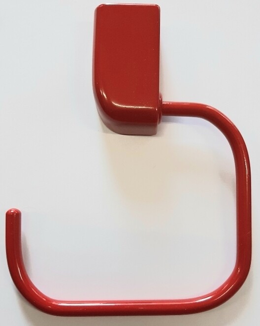 CARRARA E MATTA SERIE ANTILLE PORTASCIUGAMANI AD ANELLO IN DUROLUX ROSSO