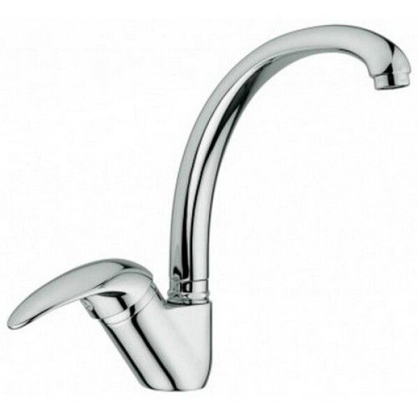GABOLI 2120 OASIS MISCELATORE LAVELLO CON CANNA TUBO CONICA ORIENTABILE-CROMATO