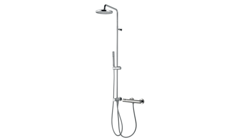 BOSSINI L70002 OKI RENOVATION COLONNA DOCCIA CON SOFFIONE D.250-CROMATA-PRODOTTO ORDINABILE