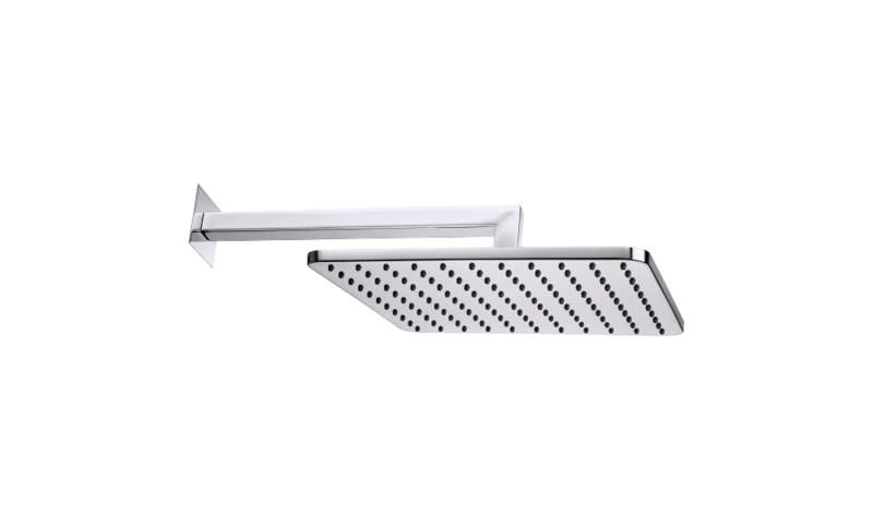 BOSSINI H60598I COSMO SOFFIONE DOCCIA IN OTTONE 260x260 CON BRACCIO DOCCIA CM.40-PRODOTTO ORDINABILE