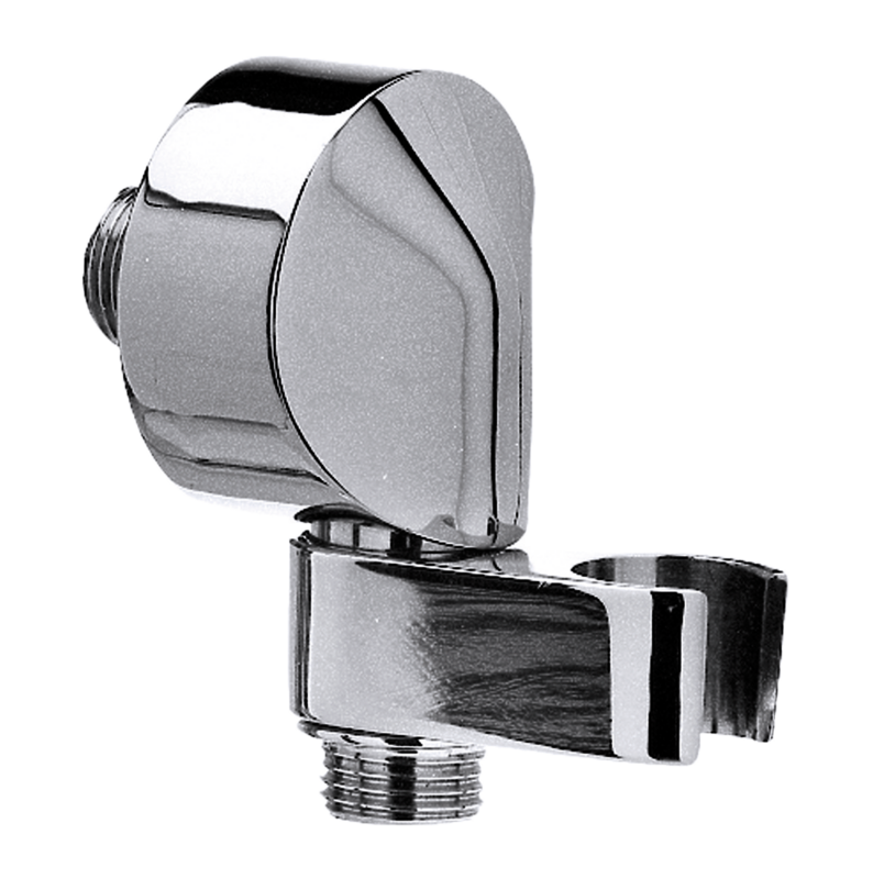 BOSSINI C39000 SUPPORTO DOCCIA IN OTTONE CON PRESA ACQUA E ATTACCO GIREVOLE CONICO-CROMATO