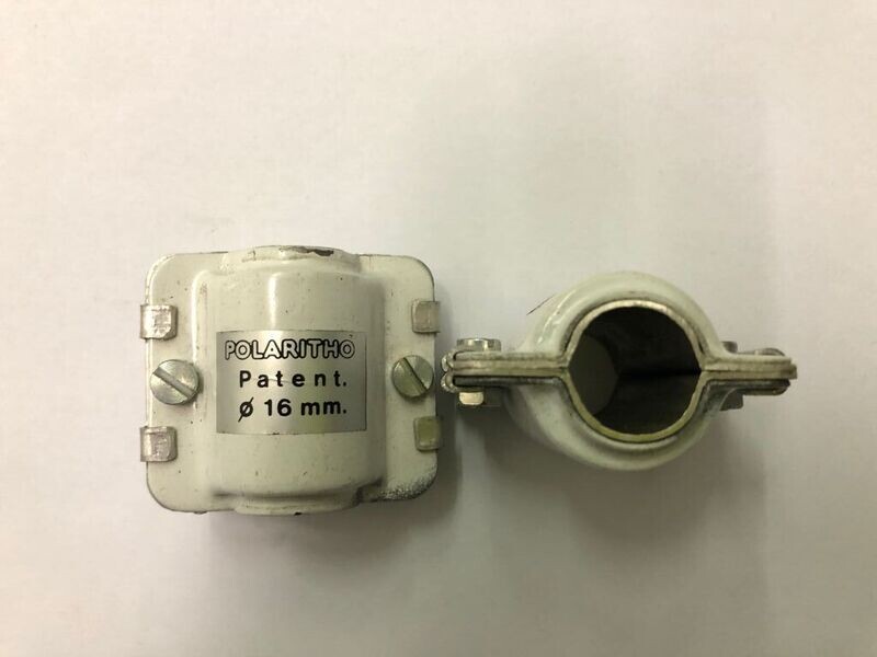ANTICALCAREE MAGNETICO A MORSETTO PER TUBI D.16 POLARITHO