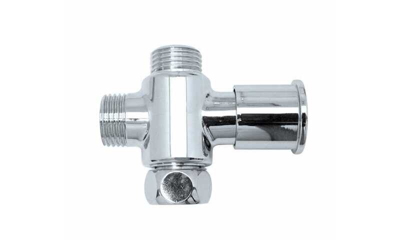 BOSSINI E60500 RUBINETTO DEVIATORE TREVIE MINIMALE PER SOFFIONE-OTTONE CROMATO
