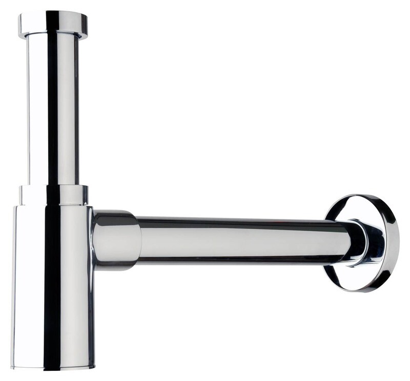 TEA SIFONE A VISTA PER LAVABO IN OTTONE CROMATO 1.1/4-SERIE MAOMAO