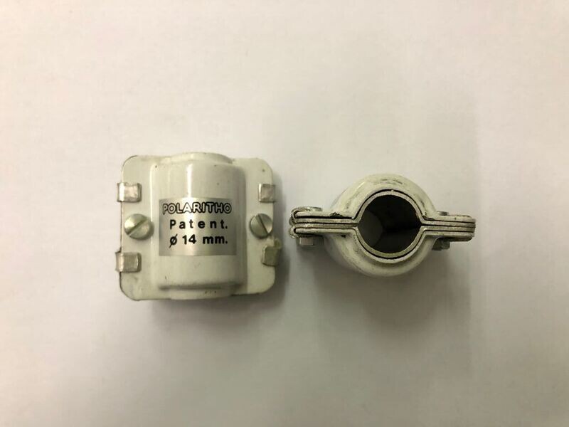 ANTICALCAREE MAGNETICO A MORSETTO PER TUBI D.14 POLARITHO