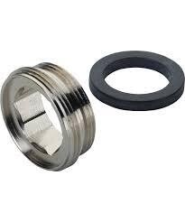 RIDUZIONE PER AREATORE 22/1 MASCHIO x 24/1 MASCHIO-OTTONE CROMATO