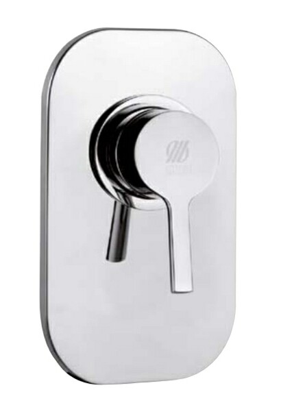 OTTONE MELODA 14030 KLARI' MISCELATORE INCASSO DOCCIA-CROMATO