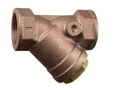 FILTRO Y 1 FILTRO Y 1" FF RACCOGLITORE DI IMPURITA' IN BRONZO