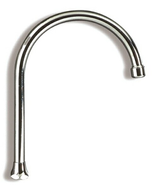CANNA UNIVERSALE TIPO "A PONTE " 3/4 CM.20 CON AREATORE-OTTONE CROMATO