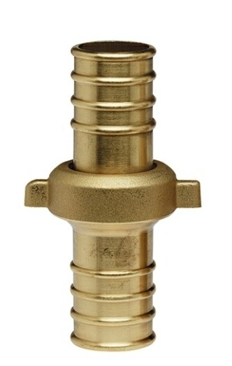PORTAGOMMA DOPPIO D.25 IN 3 PEZZI SEDE CONICA-OTTONE GIALLO