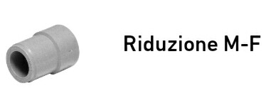 +GF+ RIDUZIONE M.F. D.32 x 25 AQUASYSTEM PP-R 4015