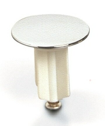 TAPPO COPRIPILETTA UNIVERSALE PER PILETTE 1"-OTTONE CROMATO