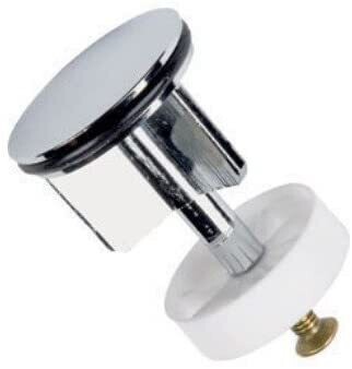TAPPO SALTARELLO D.39.7 PER PILETTE 1.1/4-OTTONE CROMATO
