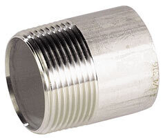TRONCHETTO AISI 304 3/8 DA TUBO ELETTROUNITO