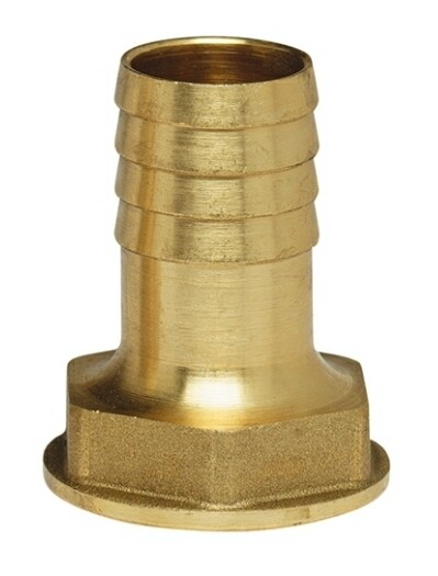 PORTAGOMMA FEMMINA 1" x 25 TIPO ROMA -OTTONE GIALLO