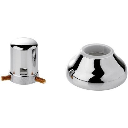 CAPPUCCIO UNIVERSALE PER RUBINETTO ARRESTO INCASSO -OTTONE CROMATO