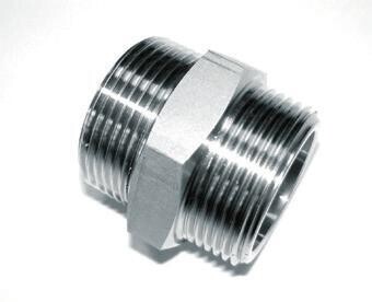 NIPPLO AISI 304 2" ESAGONALE DA MASSELLO