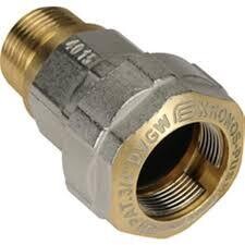 KRONOS-PUSH 3/4 MASCHIO RACCORDO AD INNESTO RAPIDO IN OTTONE PER TUBO FERRO