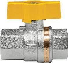 EFFEBI VENUS 1/2 F.F. VALVOLA SFERA PER GAS FARFALLA ALLUMINIO