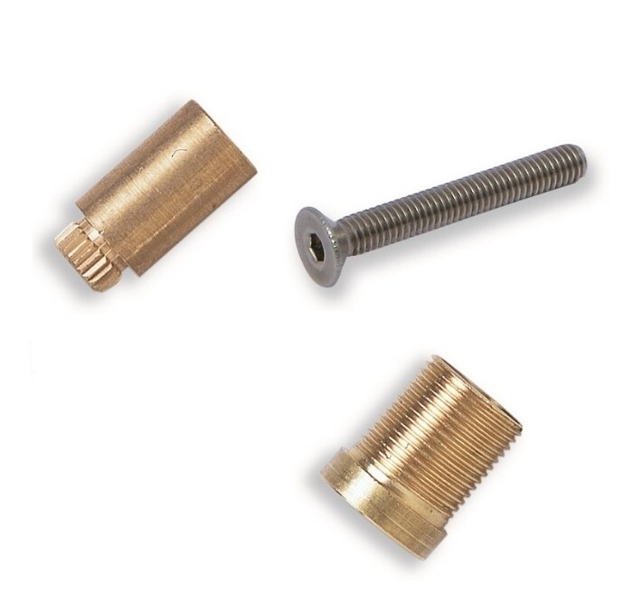 KIT PROLUNGA 3 PEZZI PER VITONI BROCCIA 8x20-FILETTO 19x19 -VITE M4x30