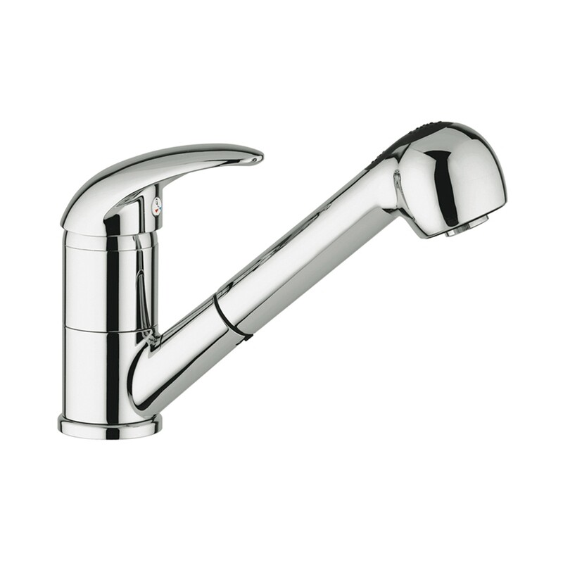 GABOLI 1050 MISCELATORE LAVELLO CON DOCCETTA ESTRAIBILE 2 GETTI-CROMATO