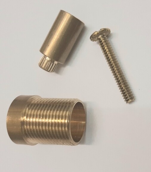 KIT PROLUNGA 3 PEZZI PER VITONI BROCCIA 8x20-FILETTO 19x19 -VITE 3/16