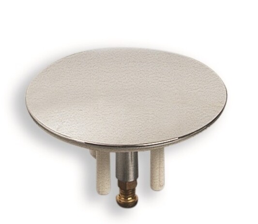 TAPPO COPRIPILETTA UNIVERSALE PER PILETTE 1.1/4 VASCA-OTTONE CROMATO