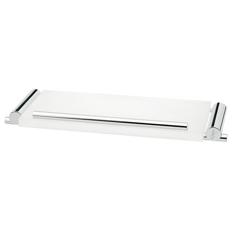 LINEAG SERIE EBE MENSOLA IN OTTONE CROMATO E PLEXIGLASS