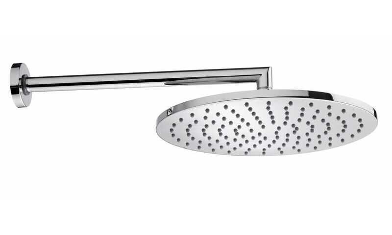 BOSSINI H70596H COSMO SOFFIONE DOCCIA IN OTTONE D.280 CON BRACCIO CM.35-CROMATO-PRODOTTO ORDINABILE