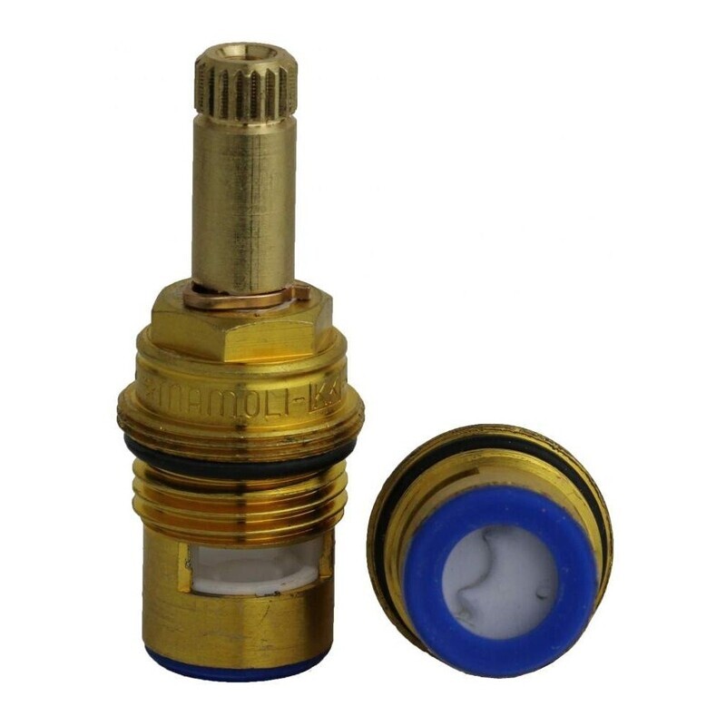 MAMOLI 25V COPPIA VITONE CERAMICO 1/2 180° ASTA 33