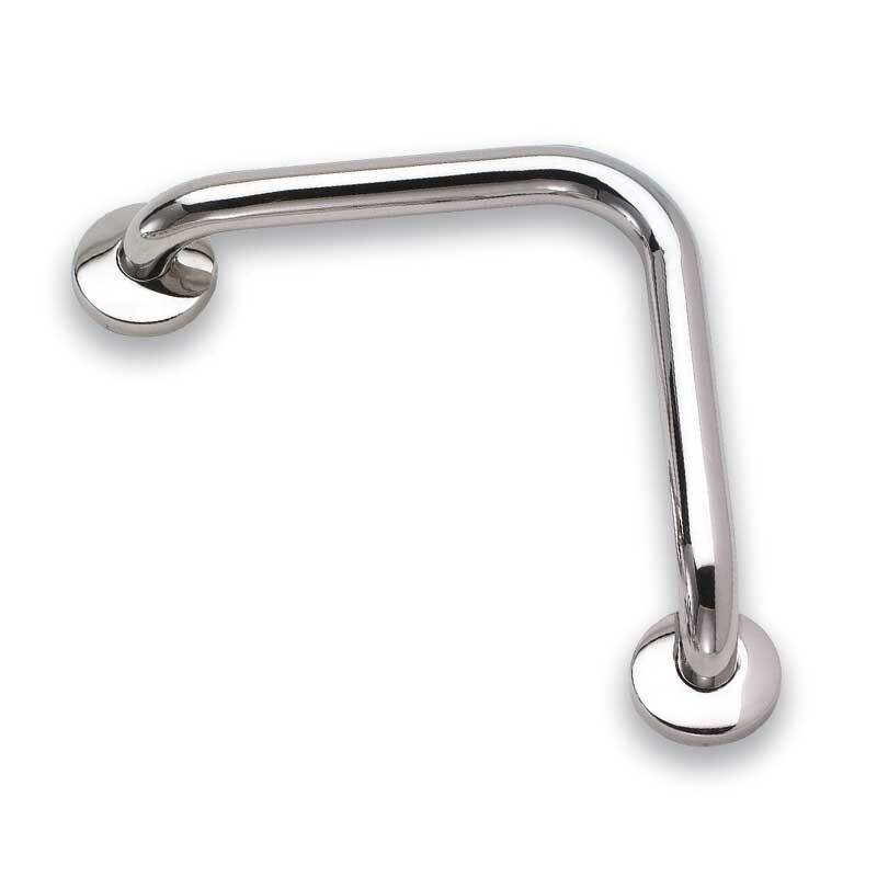 ARIS MANIGLIONE DI SICUREZZA ANGOLARE CM.30x30-IN ACCIAIO INOX