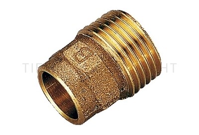 4243B NIPPLO MASCHIO 16x3/4 IN BRONZO