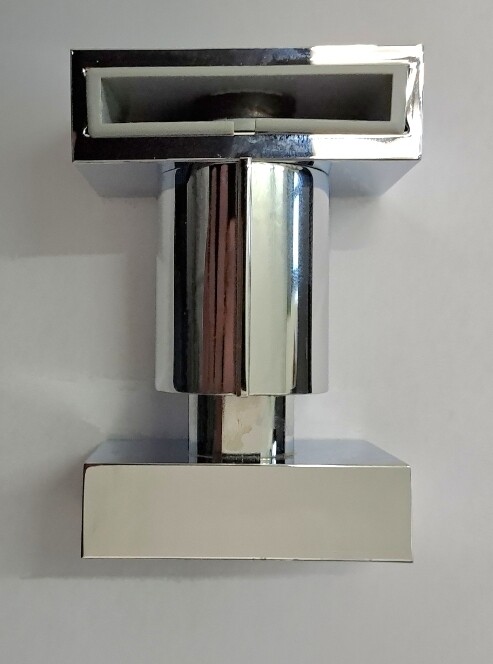 BOSSINI SUPPORTO RETTANGOLARE COMPLETO PER SALISCENDI FLAT