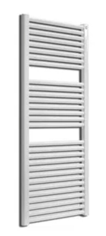 CORDIVARI TERMOARREDO SCALDASALVIETTE MOD.CLAUDIA 1195x600 INT.550 BIANCO RAL 9010