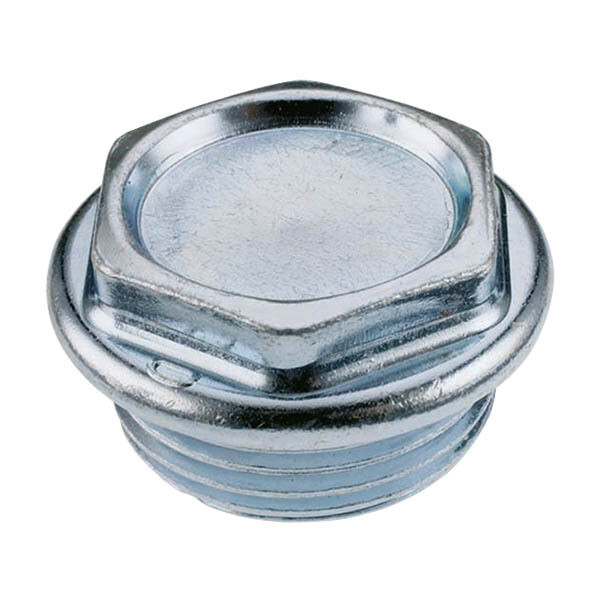 TAPPO PER RADIATORE IN GHISA 1" DESTRO ZINCATO