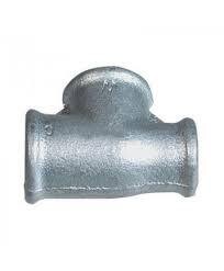 FIG.130R TE RIDOTTO 3/8x3/8x1/4 IN GHISA ZINCATA