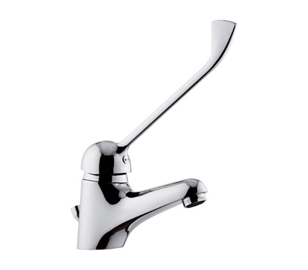 REMER KISS MISCELATORE LAVABO CON SCARICO E LEVA LUNGA-CROMATO