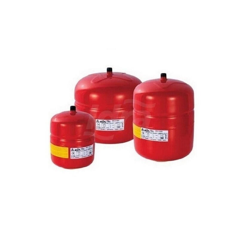 ELBI ER 5 VASO ESPANSIONE A MEMBRANA FISSA LT.5-COLORE ROSSO
