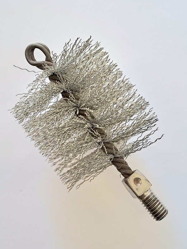 SCOVOLO IN ACCIAIO PER TUBI D.60 MM FILETTO M12 L.150