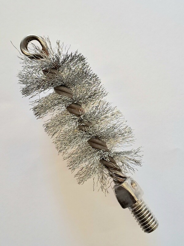 SCOVOLO IN ACCIAIO PER TUBI D.40 MM FILETTO M12 L.150