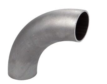 CURVA SENZA SALDATURA DIMA 5 90° D.168.3x4.5 IN ACCIAIO P235GH