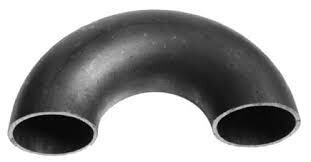 CURVA SALDATA DIMA 3 180° D.33.7x2.3 IN ACCIAIO ST 37.0 P235GH