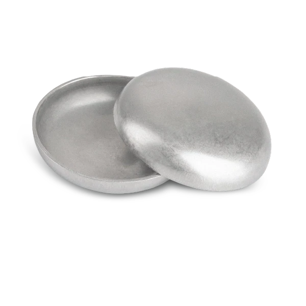 FONDO BOMBATO IN AISI 304 D.33.7 SPESS.2