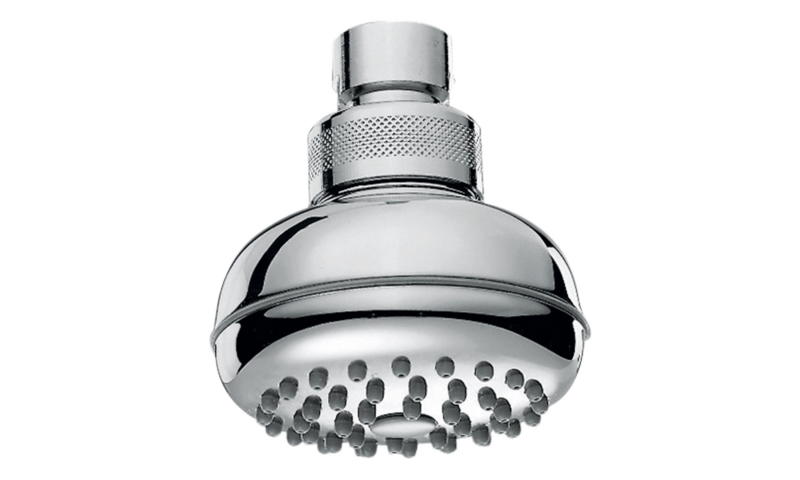 BOSSINI SOFFIONE DOCCIA AUTOPULENTE MONOGETTO GOMMINA- CROMATO