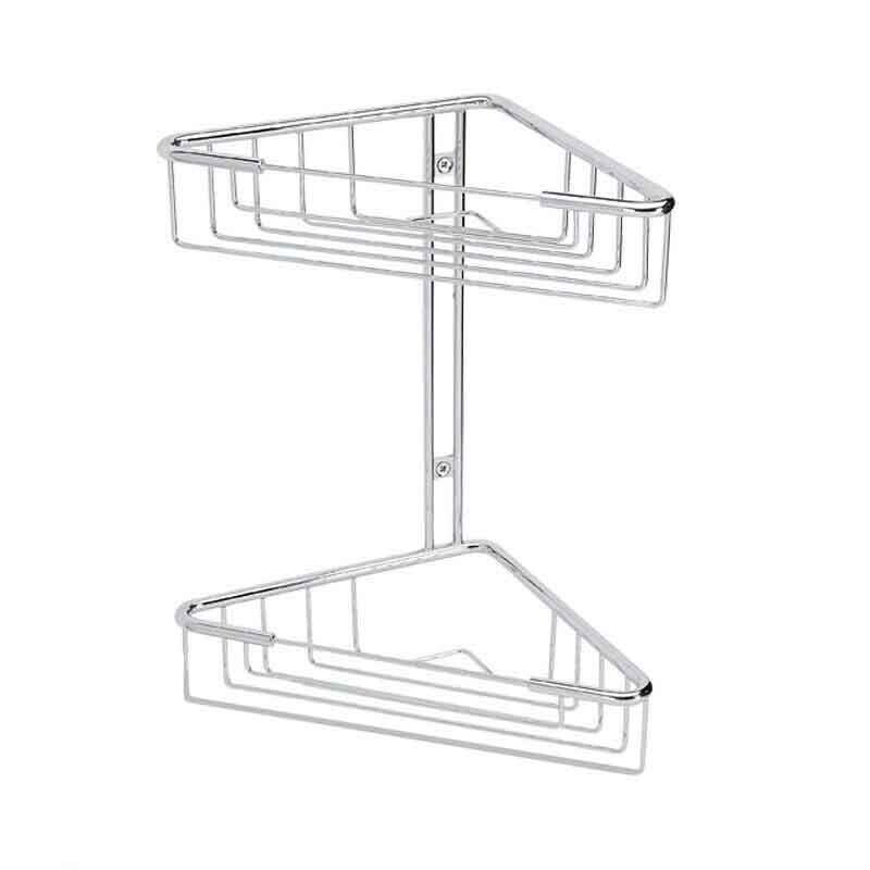 LINEAG ANGOLIERA 2 PIANI IN OTTONE CROMATO