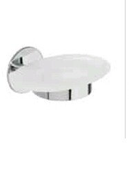 PORTASAPONE VETRO ACIDATO IN OTTONE CROMATO DA INCOLLO-COLLEZIONE MAYKOLL PORTASAPONE VETRO ACIDATO IN OTTONE CROMATO DA INCOLLO-COLLEZIONE MAYKOLL