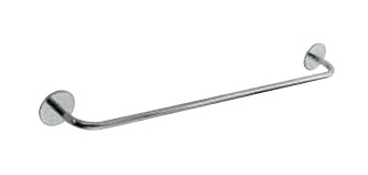 PORTASALVIETTE CM.60 DA INCOLLO IN OTTONE CROMATO-COLLEZIONE SINCOLLA