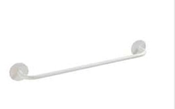 PORTASALVIETTE CM.45 DA INCOLLO IN ALLUMINIO VERNICIATO BIANCO-COLLEZIONE SINCOLOR