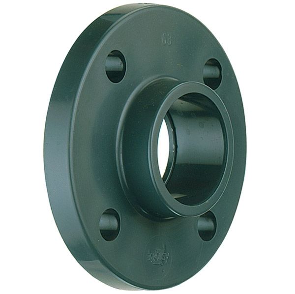 FDV FLANGIA FISSA IN PVC D.90 DN 80 ESTREMITA' A BICCHIERE PER INCOLLAGGIO